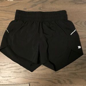 All in Motion black athletic shorts